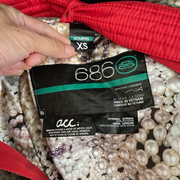 686 Ski/snowboard Jacket XS - Picture 3 of 3